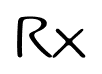 Rx font