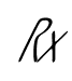Rx font