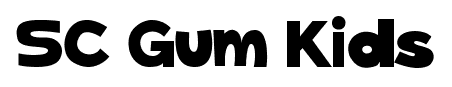 SC Gum Kids font