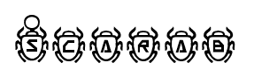 Scarab font