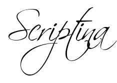 Scriptina font