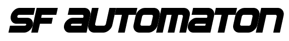 SF Automaton font
