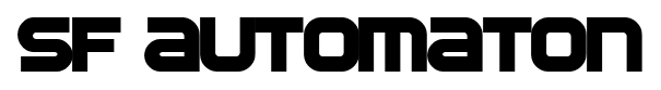 SF Automaton font