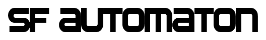 SF Automaton font