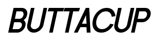 Buttacup font