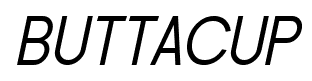 Buttacup font