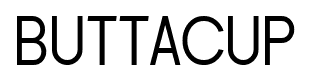 Buttacup font