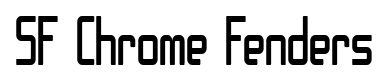 SF Chrome Fenders font