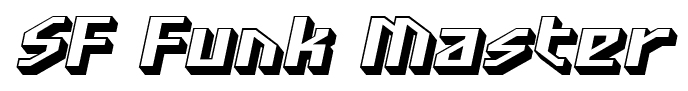 SF Funk Master font