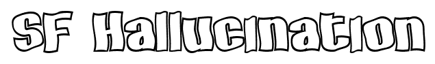 SF Hallucination font