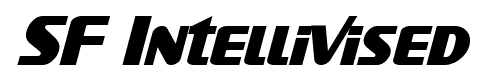 SF Intellivised font