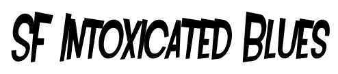 SF Intoxicated Blues font