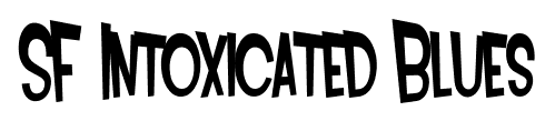 SF Intoxicated Blues font