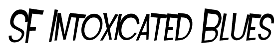 SF Intoxicated Blues font