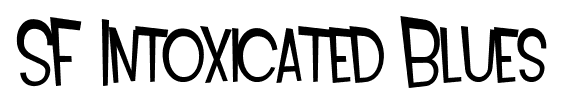 SF Intoxicated Blues font