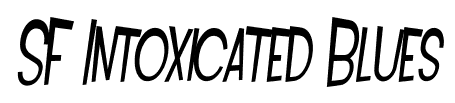 SF Intoxicated Blues font