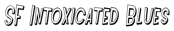 SF Intoxicated Blues font