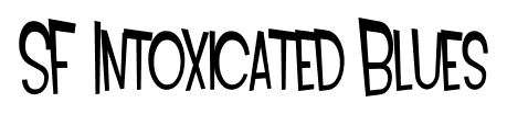 SF Intoxicated Blues font