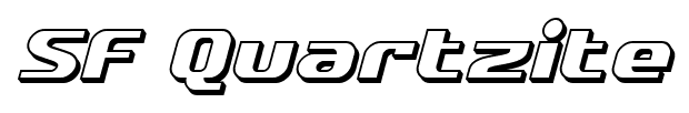 SF Quartzite font