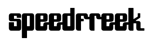 SpeedFreek font