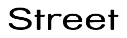 Street font