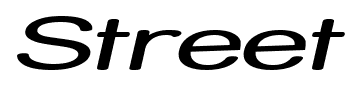 Street font