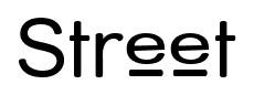 Street font
