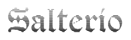 Salterio font