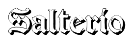 Salterio font