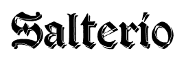 Salterio font