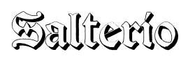 Salterio font