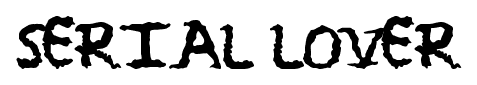 Serial Lover font