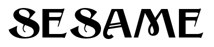 Sesame font