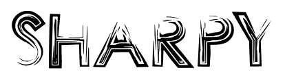 SHARPY font