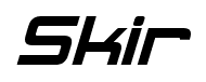 Skir font