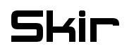 Skir font