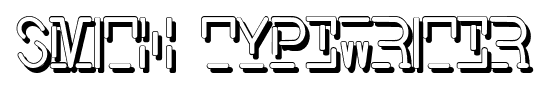 Smith Typewriter font