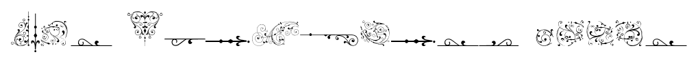 Soft Ornaments Eight font
