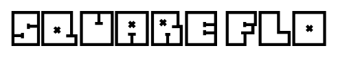 Square Flo font