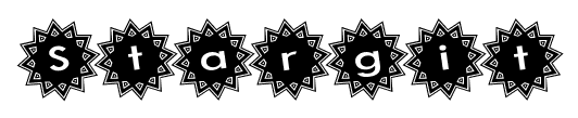 Stargit font