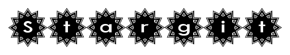 Stargit font
