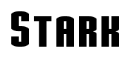 Stark font