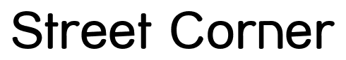 Street Corner font