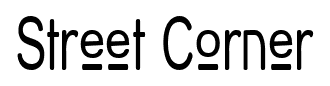 Street Corner font