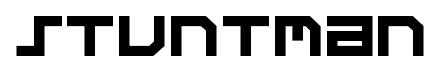 Stuntman font