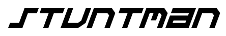 Stuntman font