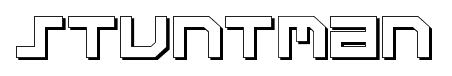 Stuntman font