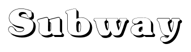 Subway font