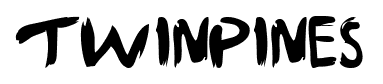 Twinpines font