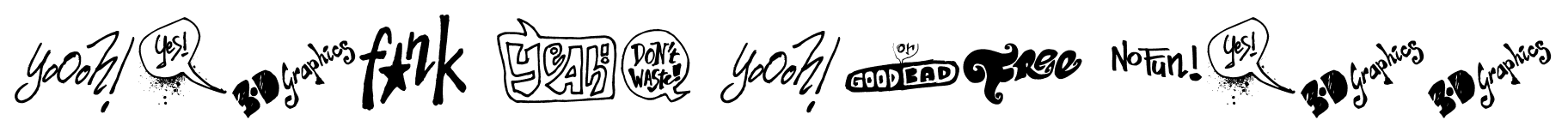 TALK OF THE WALL font